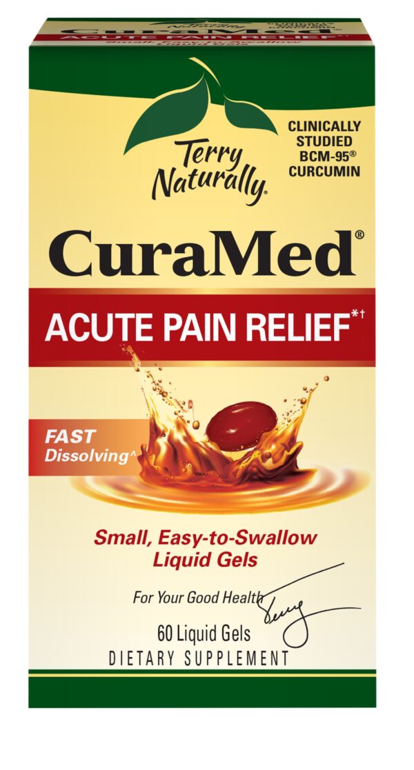 Terry Naturally Curamed Acute Pain Relief 60ct